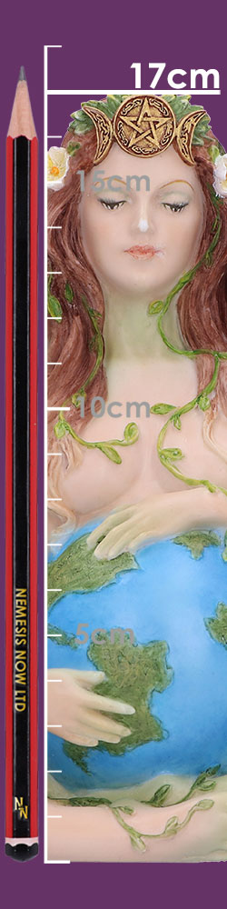 Gaea Mother of all Life (Painted) 17cm