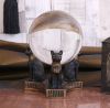 Bastet's Honour Crystal Ball Holder 12.7cm Cats Crystal Ball and Holder