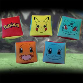 Pokémon Starter Cube Cushion 25cm