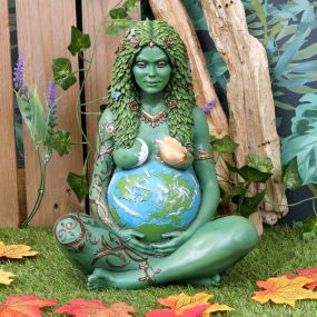 Mother Earth Art Statue (Painted,Large) 30cm