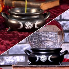 Cauldron Bubble Incense Burner (Set of 6) 13cm