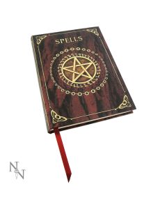 Embossed Spell Book Red 17cm Witchcraft & Wiccan Wiccan & Witchcraft