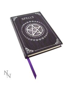 Embossed Spell Book Purple 17cm Witchcraft & Wiccan Luna Lakota