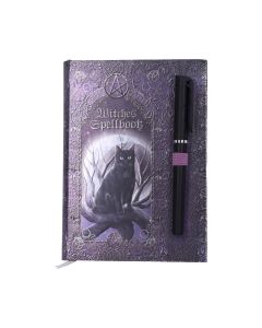 Embossed Witches Spell Book A5 Journal with Pen P6 Cats Journals