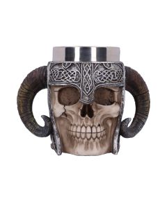 Viking Skull Tankard 19cm Skulls Viking