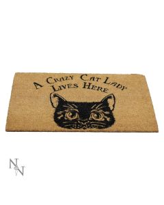 Crazy Cat Lady Doormat 45x75cm Cats Gifts Under £100