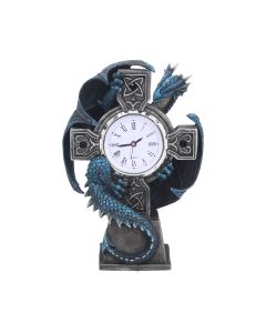 Draco Clock (AS) 17.8cm Dragons Gotik