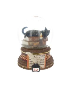 Witching Hour Snow Globe (LP) 11cm Cats Gifts Under £100