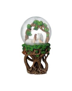 Pure Heart Snow Globe (AS) 18cm Unicorns Gifts Under £100