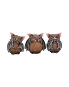 Three Wise Bats 8.5cm Bats NN Kleine Figurinen