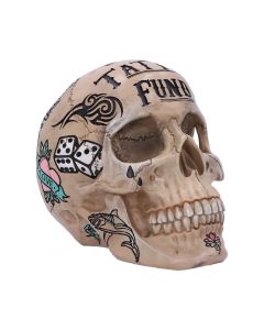 Tattoo Fund (Bone) Skulls Money Boxes