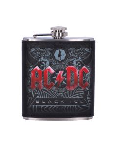 ACDC Black Ice Hip Flask Band Licenses Out Of Stock