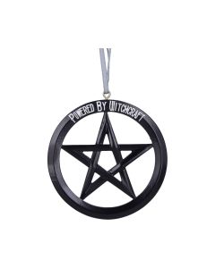 Powered by Witchcraft Hanging Ornament 7cm Witchcraft & Wiccan Witching Wares