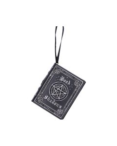 Book of Shadows Hanging Ornament 7.2cm Witchcraft & Wiccan Witching Wares