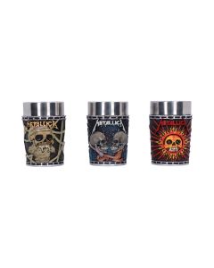 Metallica Shot Glass set 8.5cm Band Licenses Out Of Stock