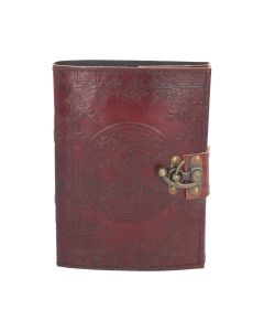 Tree Of Life Leather Journal w/lock 15 x 21cm Witchcraft & Wiccan Wicca