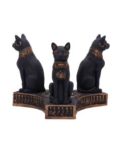 Bastet's Honour Crystal Ball Holder 12.7cm Cats Gifts Under £100