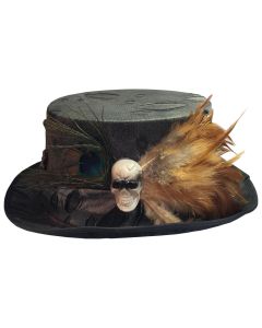Voodoo Healer's Hat Skulls Festival Hats & Canes