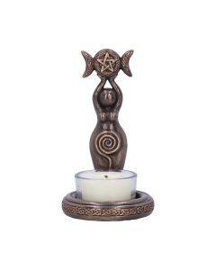 Triple Goddess Tea Light 12cm Maiden, Mother, Crone Candle Holders
