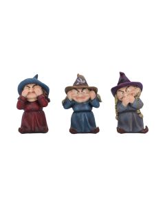 Three Wise Witches 9.3cm Witches Statues Small (Under 15cm)