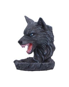 Dark Wolf Backflow Incense Burner 11.5cm Wolves Demnächst verfügbar