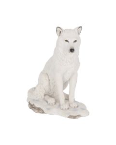 Ghost Wolf 19.5cm Wolves Statues Medium (15cm to 30cm)