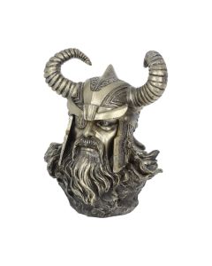 Odin Bust 21.5cm History and Mythology Statues Medium (15cm to 30cm)