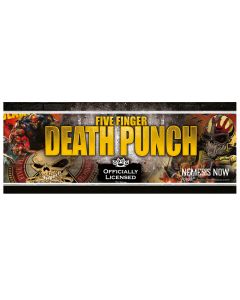 Five Finger Death Punch Shelf Talker Display Items & POS Five Finger Death Punch