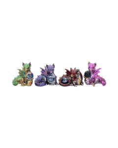 Hatchling Treasures (Set of 4) 5.5cm Dragons Statues Small (Under 15cm)