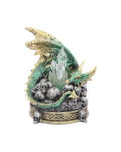 Crystal Crypt Green 11.5cm Dragons Gifts Under £100