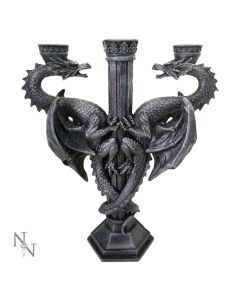 Dragon's Altar 29cm Dragons Candle Holders