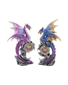 Realm Protectors (Set of 2) 15cm Dragons Statues Medium (15cm to 30cm)