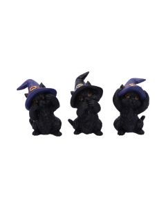 Three Wise Familiars 9.2cm Cats Gifts Under £100