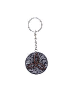 Triquetra Keyring 4.5cm (Pack of 12) Witchcraft & Wiccan Hexerei & Wicca