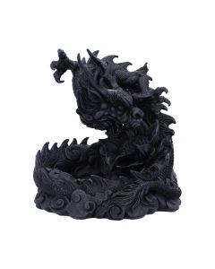 Heilong Backflow Incense Burner 17.5cm Dragons Drachen