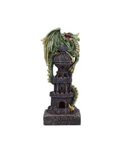 Guardian of the Tower (Green) 17.7cm Dragons Statues Medium (15cm to 30cm)