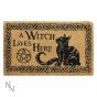A Witch Lives Here Doormat 45x75cm Witches Gifts Under £100