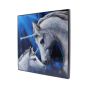Sacred Love Crystal Clear Picture 40cm Set of 3 Unicorns Gifts Under £100