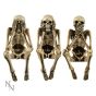 Three Wise Skeleton 10cm Skeletons Gifts Under £100