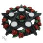 Pentagram Rose Tealight Holder 29.5cm Witchcraft & Wiccan Gifts Under £100
