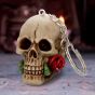 Rose From The Dead Keyrings (Pack of 6) 4.6cm Skulls Gifts Under £100