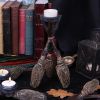 Broomstick Tea light holder 20.5cm Witchcraft & Wiccan Gifts Under £100