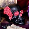 Geode Skull Red 17cm Skulls Gifts Under £100
