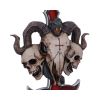 Devils Cross Wall Plaque (JR) 30.5cm Animal Skulls Verkaufte Artikel