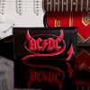 ACDC Embossed Purse 18.5cm Band Licenses Gifts Under £100