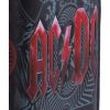ACDC Black Ice Embossed Purse 18.5cm Band Licenses Festival Purses & Wallets