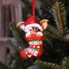 Gremlins Gizmo in Stocking Hanging Ornament 12cm Fantasy Gifts Under £100