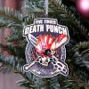 Five Finger Death Punch Hanging Ornament 9.5cm Band Licenses Gifts Under £100
