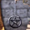 Powered by Witchcraft Hanging Ornament 7cm Witchcraft & Wiccan Gifts Under £100