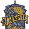 Harry Potter Hufflepuff Crest Hanging Ornament 8cm Fantasy Licensed Film